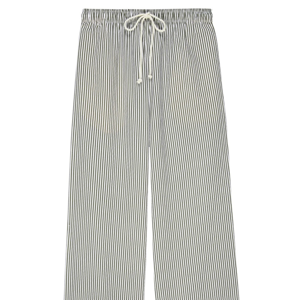 DONNI The Pop Pant in Rosemary Stripe